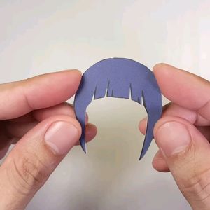 Anime Naruto Shippuden Hinata Chibi Figurine Making Template