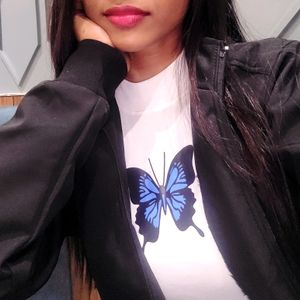 Butterfly Crop Top