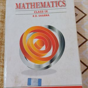 Rd Sharma Class 9 Book