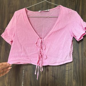 Zara Coquette Top