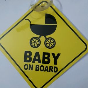 "Baby On Bord" Sticker For Car