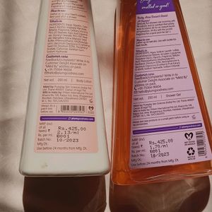 Plum Body wash And lotion