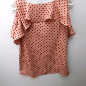 Vero Moda Polka Dots Top Size XS