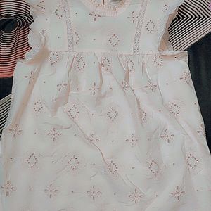 Sleeveless Baby Pink Color Top