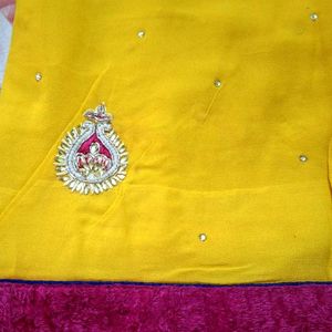 Zardozi Handwork Saree