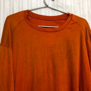 Orange Long Sleeve T Shirt