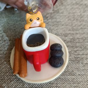 coffee mug keychain