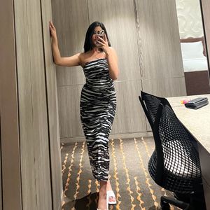 Zebra Print dress