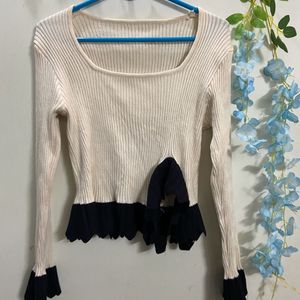 Ruffled Sweater