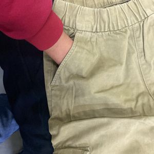 Olive Green Cargo Pants