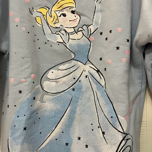 Cindrella Print Sweatshirt By Yk Disney 6-8 Yrs