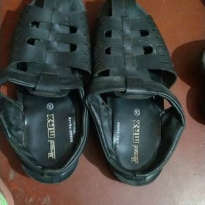 Black Colour Footwear