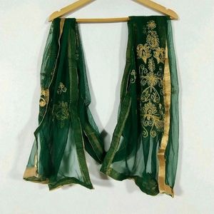 Gown With Dupatta