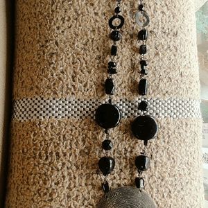 Black Antique Necklace Chain