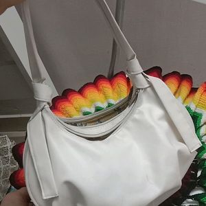 White Shoulder Bag