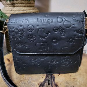 Black Bow Slingbag