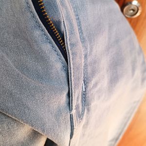 Blue Straight Fit Jeans