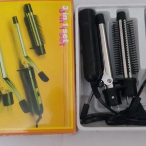 3 in 1 Set Interchangeable Hair Curling Rod