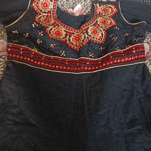 Beautiful Black Anarkali