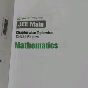 jee mains mathematics