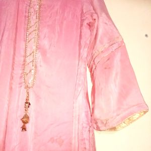 Pretty 🦋 Pink Kurta With Dupatta