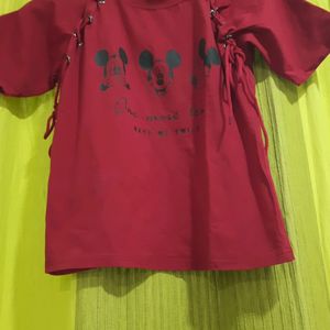 Micky T Shirt For Girls