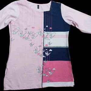 Short Pink Kurti