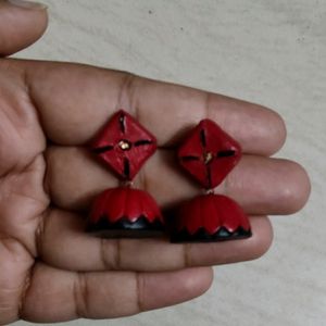 Terracotta Earrings - 2 set