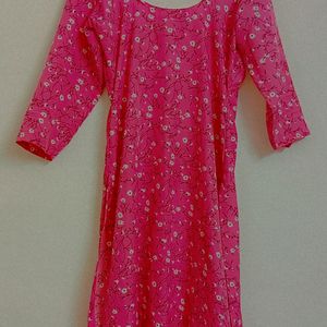 Pink Styles Kurti 👍😊😊