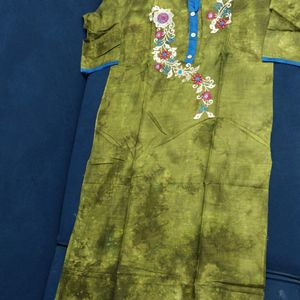 Daily Wear Embroidery Kurti