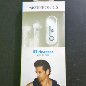 Zebronics Bluetooth Headset Bh500