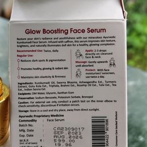 New T.A.C Glow Boosting Serum