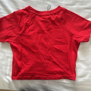 Bonkers Corner Red Cropped Tee