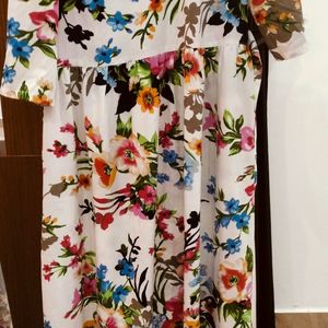 Women's Floral Gown