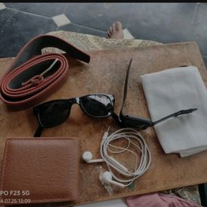 🔥COMBO OFFER🔥Belt,Wallet,Earphone,Sunglass,Watch