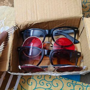 4 New Sunglasses Rare Used