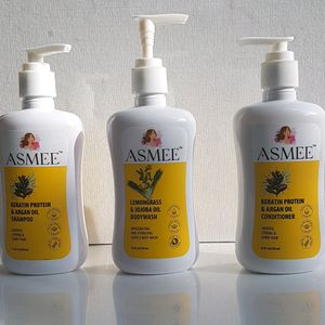 Asmee Combo Of Shampoo, Conditioner