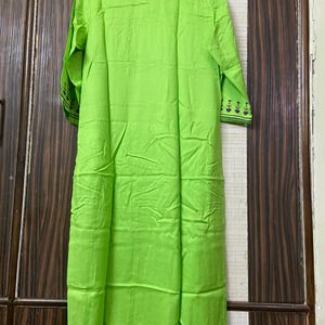 Green Kurta