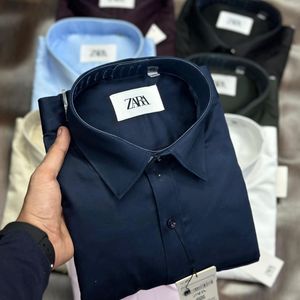 Zara Plain shirts for him