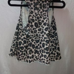 Tiger Print Tank Top