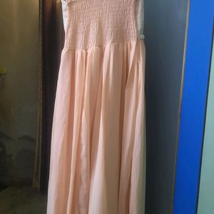 Peach Gown