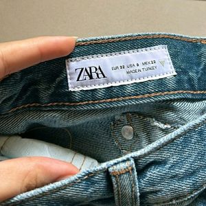 ZARA Denim Jorts