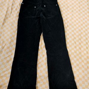 Blacke Velvet Pant