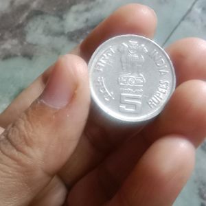 Comemrative 5 Rs Coin