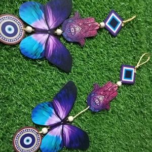 (Pack Of 2 )  Butterfly Wall Hanging Fix Rate