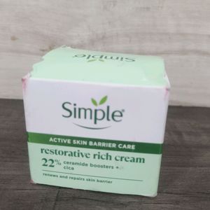 Simple Active Barrier Cream