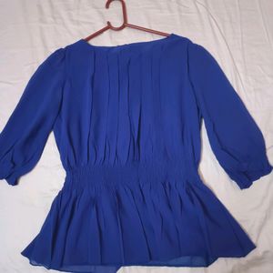 Blue Top For Ladies