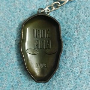 Marvel Iron Man Helmet Metal Keychain