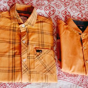 Price - 140 rs Only🥳🥳 Cotton Shirt Pack Of 2