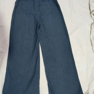 Cotton Denim Straight Fit Jeans